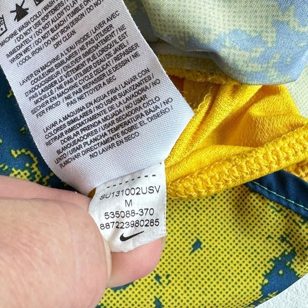 Nike Blue and Yellow Athletic Shorts - Picture 11 of 11